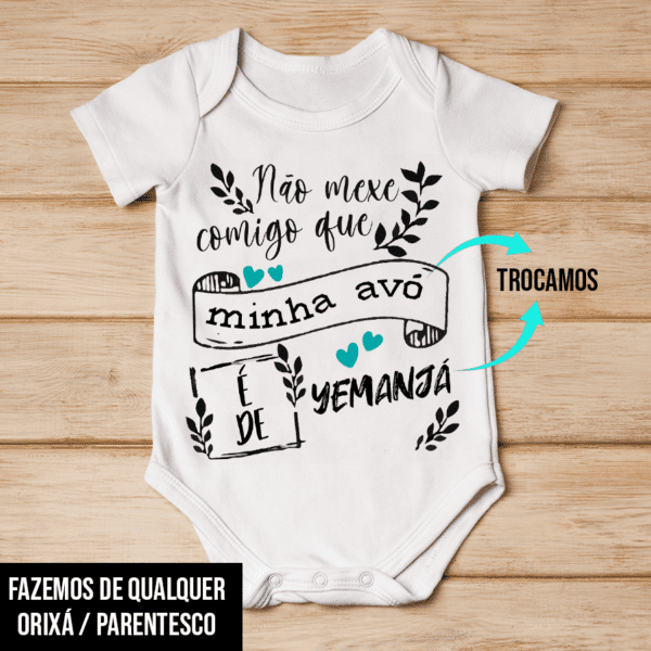 Body infantil vovó de Yemanjá