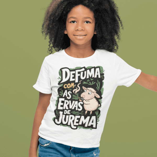 Camiseta infantil De Axé Ervas De Jurema