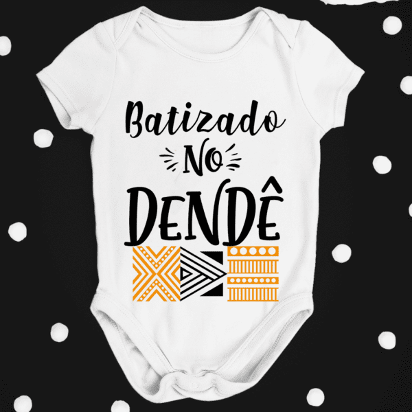 Body infantil de Axé Batizado no dendê