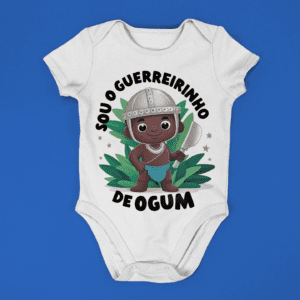 Body Infantil Guerreiro de Ogum