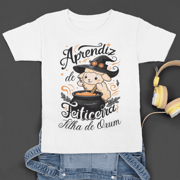 Camiseta infantil Filha de Oxum aprendiz