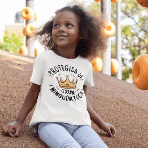Camiseta infantil protegida de Oxum