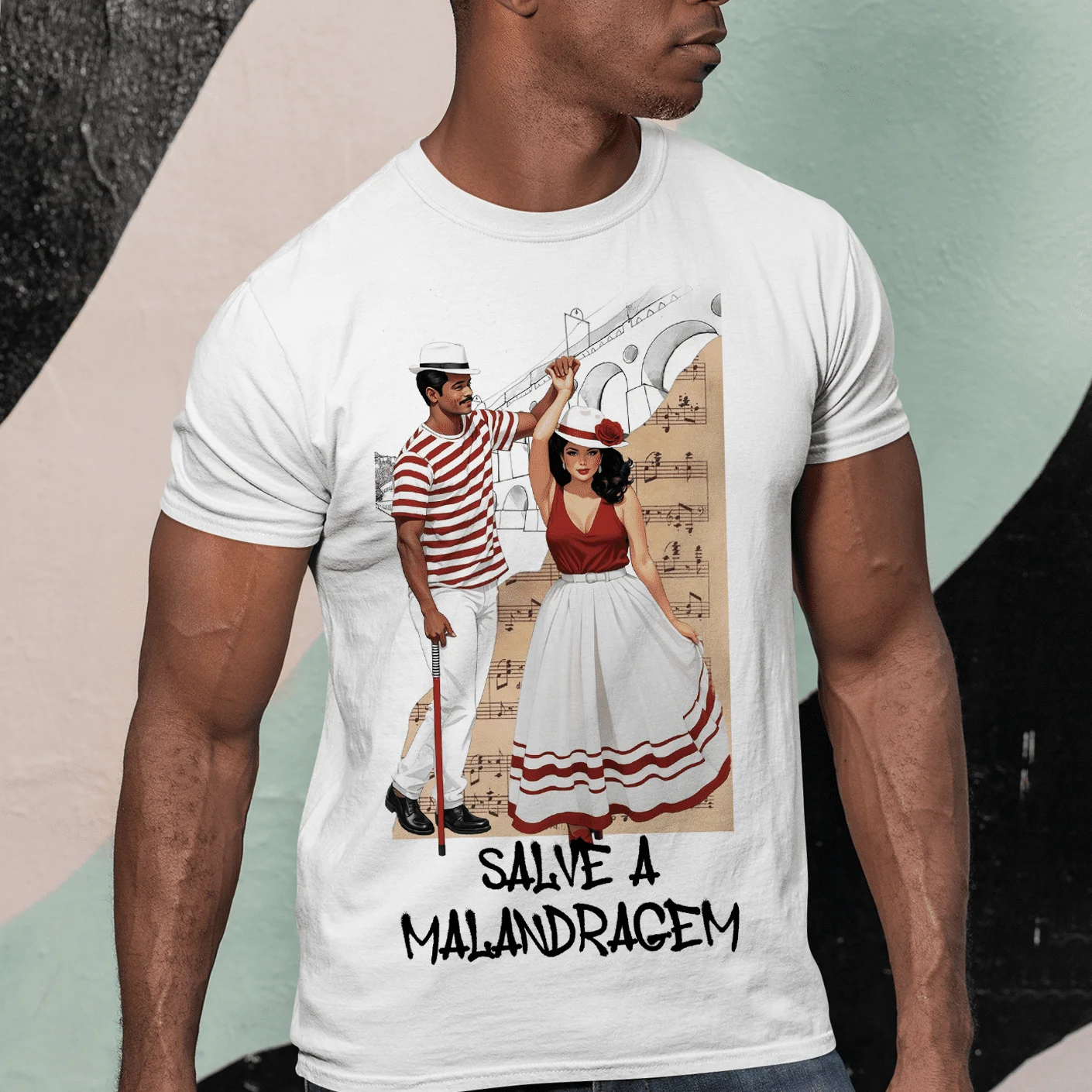 Camiseta Maria Navalha e Malandro