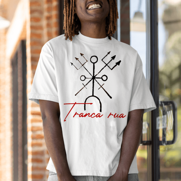 Camiseta ponto riscado de Tranca Rua