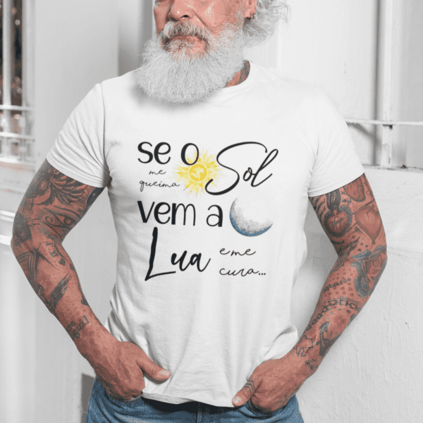 Camiseta Tranca Rua ponto sol e lua