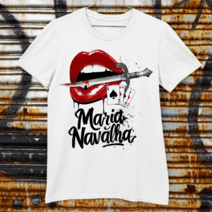 Camiseta Maria Navalha punhal