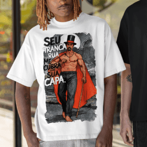 Camiseta Tranca Rua me cubra