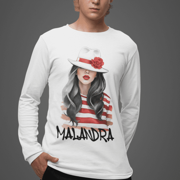 Camiseta de manga longa Maria Navalha Malandra