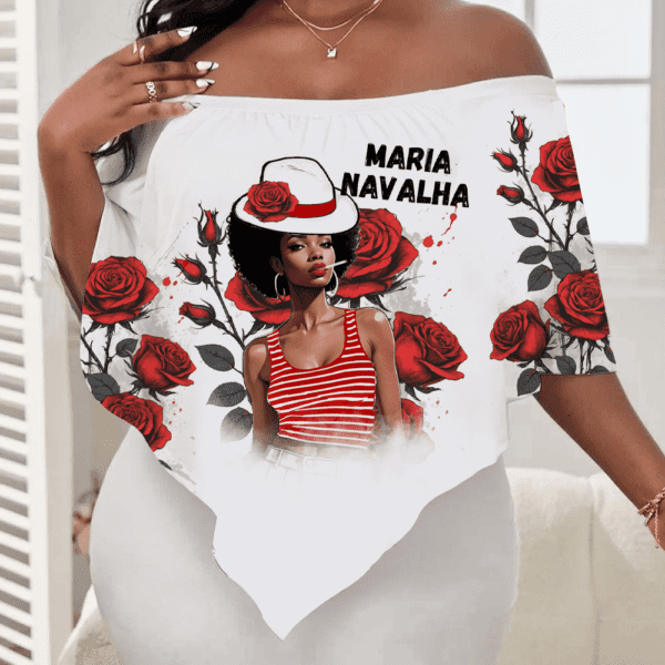 Ciganinha Maria Navalha com rosas