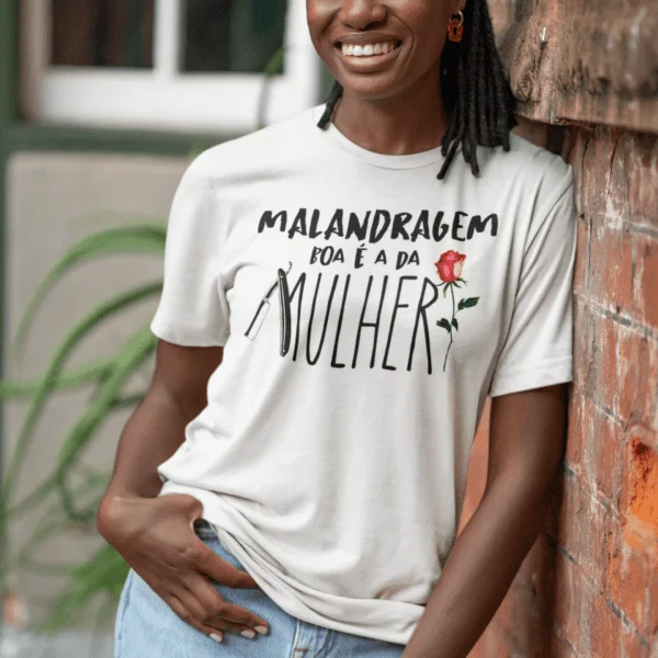 Camiseta Maria Navalha malandragem