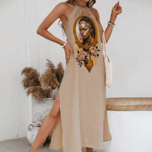 Vestido de alça Oxum