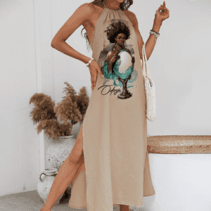 Vestido de alça Yemanjá