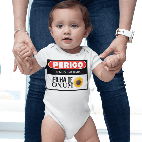 Body Infantil Perigo Dinda de Oxum