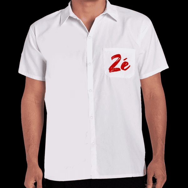 Camisa Social Zé Pilintra no cristo frente