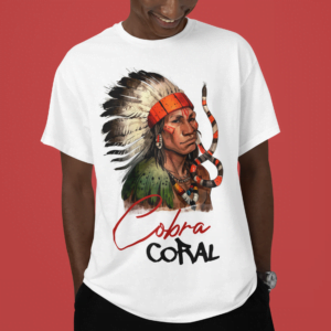 Camiseta Caboclo Cobra Coral