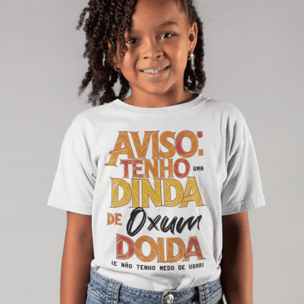 Camiseta Infantil Dinda de Oxum