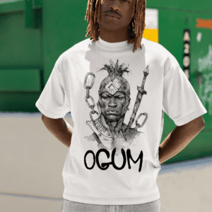 Camiseta Ogum esboço