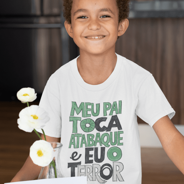 Camiseta infantil pai Ogan