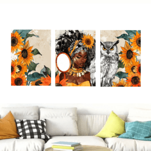 Quadros rosto de Oxum