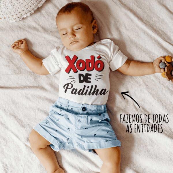 Body Infantil Xodó de Maria Padilha