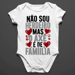 Body Infantil Axé de família