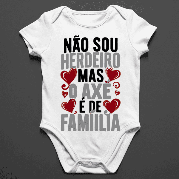 Body Infantil Axé de família