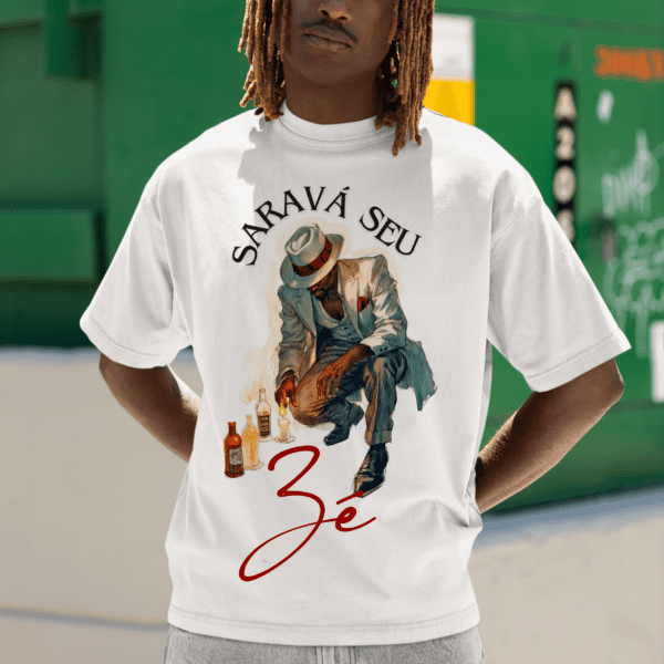 Camiseta Saravá Seu Zé Pilintra