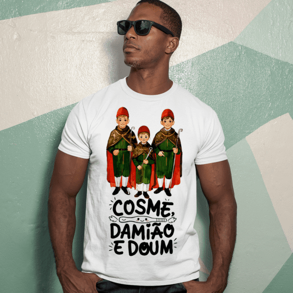 Camiseta Salve São Cosme e Damião