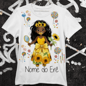 Camiseta Erê de Oxum
