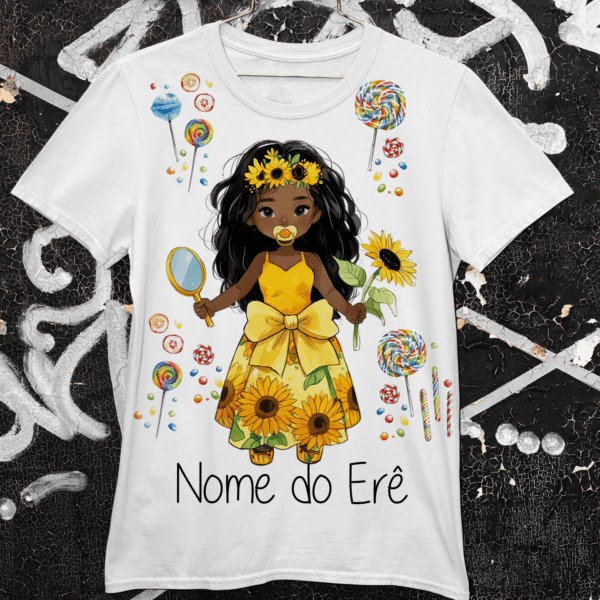 Camiseta Erê de Oxum