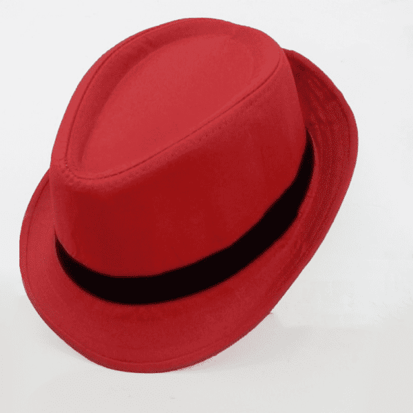 Chapéu vermelho Malandragem de lado