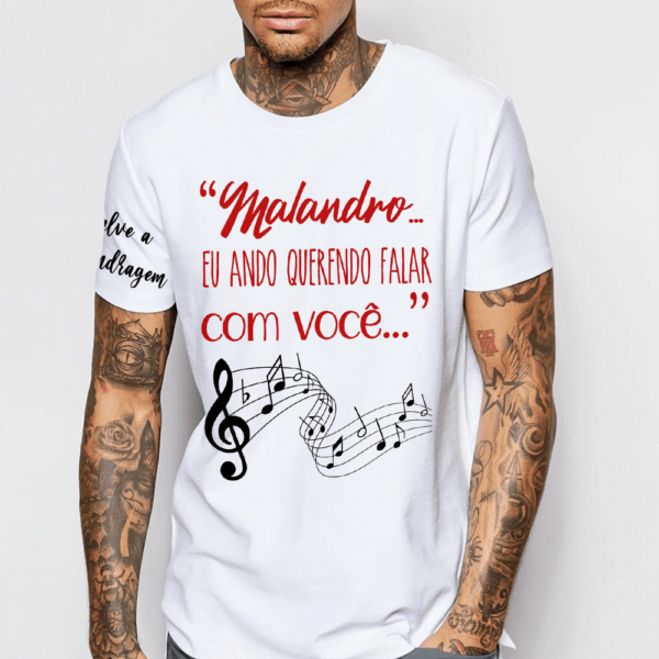 Camiseta de Malandro