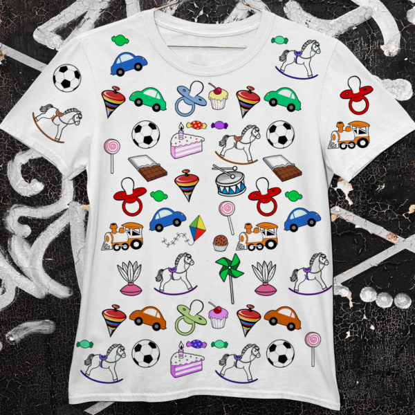 Camiseta brinquedos de Erê