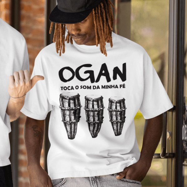 Camiseta Ogan som da minha fé