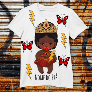 Camiseta Erê de Iansã bonequinha