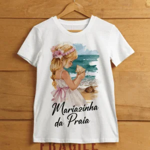 Camiseta Erê Mariazinha da Praia