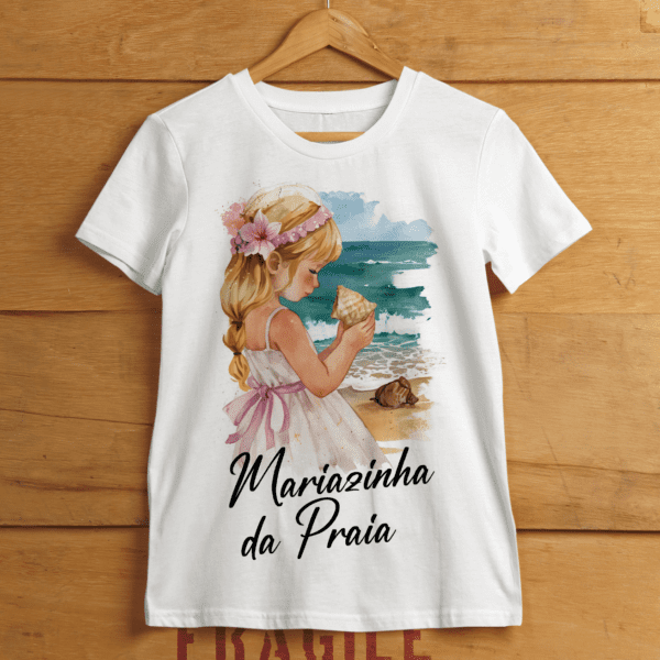 Camiseta Erê Mariazinha da Praia