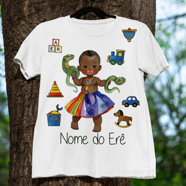 Camiseta de Erê Oxumarê