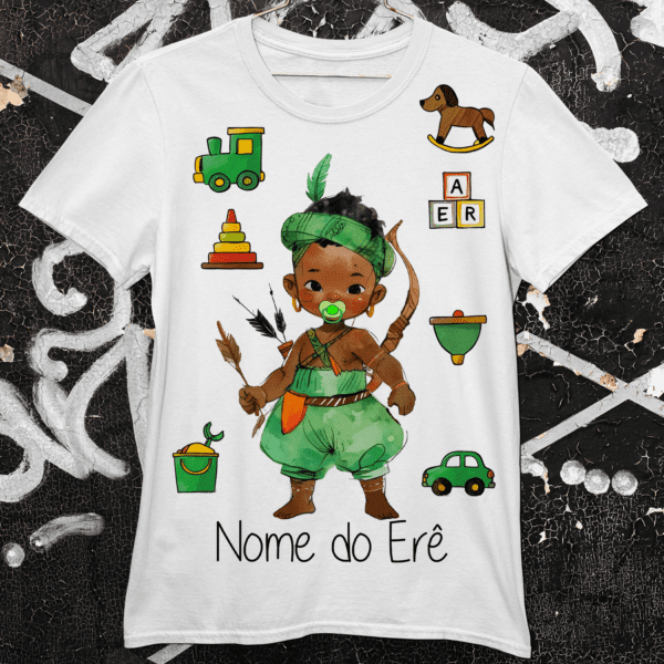 Camiseta Erê de Oxóssi caçador