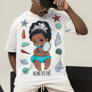 Camiseta Erê de Yemanjá bonequinha