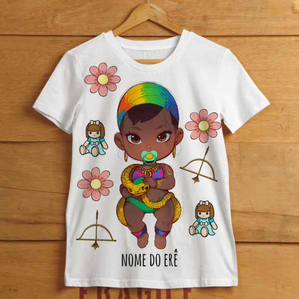 Camiseta Erê de Ewá bonequinha