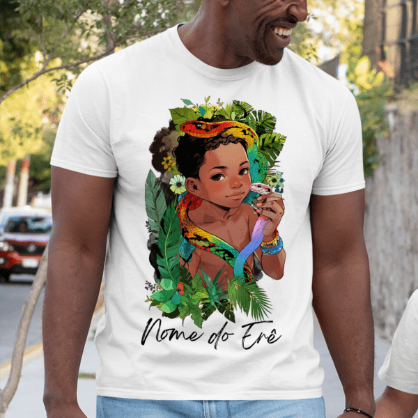 Camiseta Erê de Oxumarê