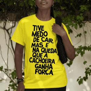 Camiseta Oxum cachoeira