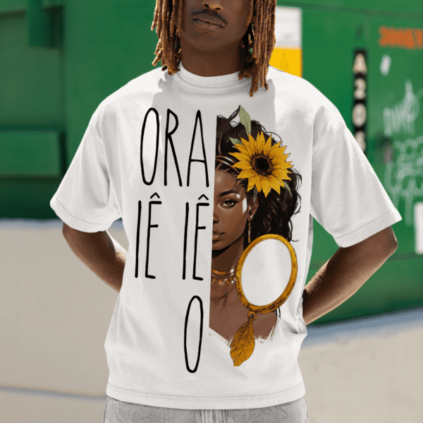 Camiseta Oxum metade