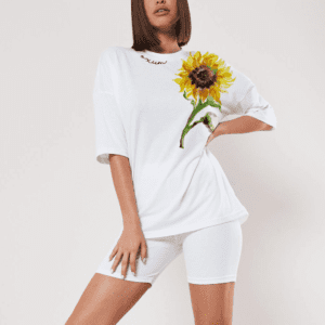 Camiseta flor de Oxum