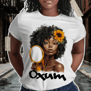 Camiseta rosto de Oxum