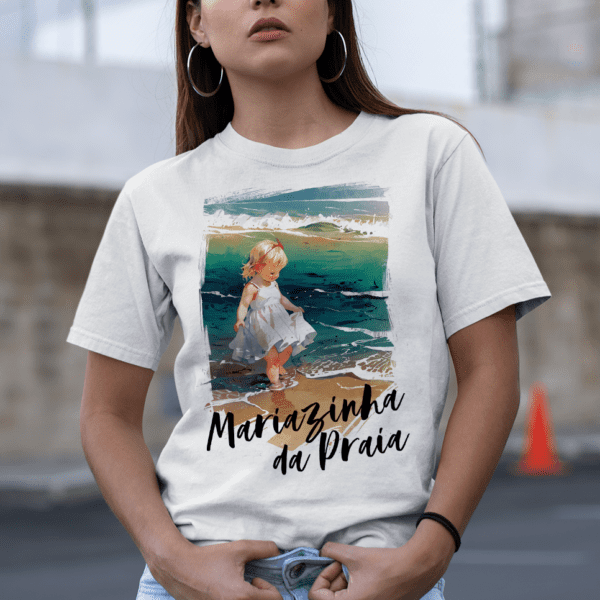 Camiseta Mariazinha da Praia