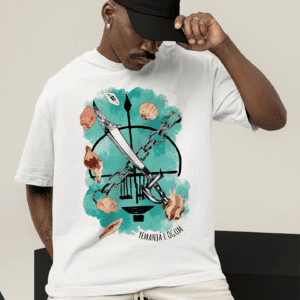 Camiseta ferramenta Yemanjá e Ogum