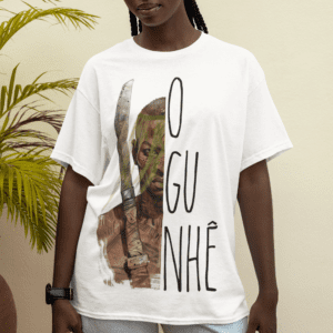 Camiseta Ogum metade