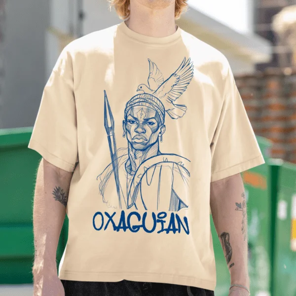 Camiseta Oxaguian silhueta